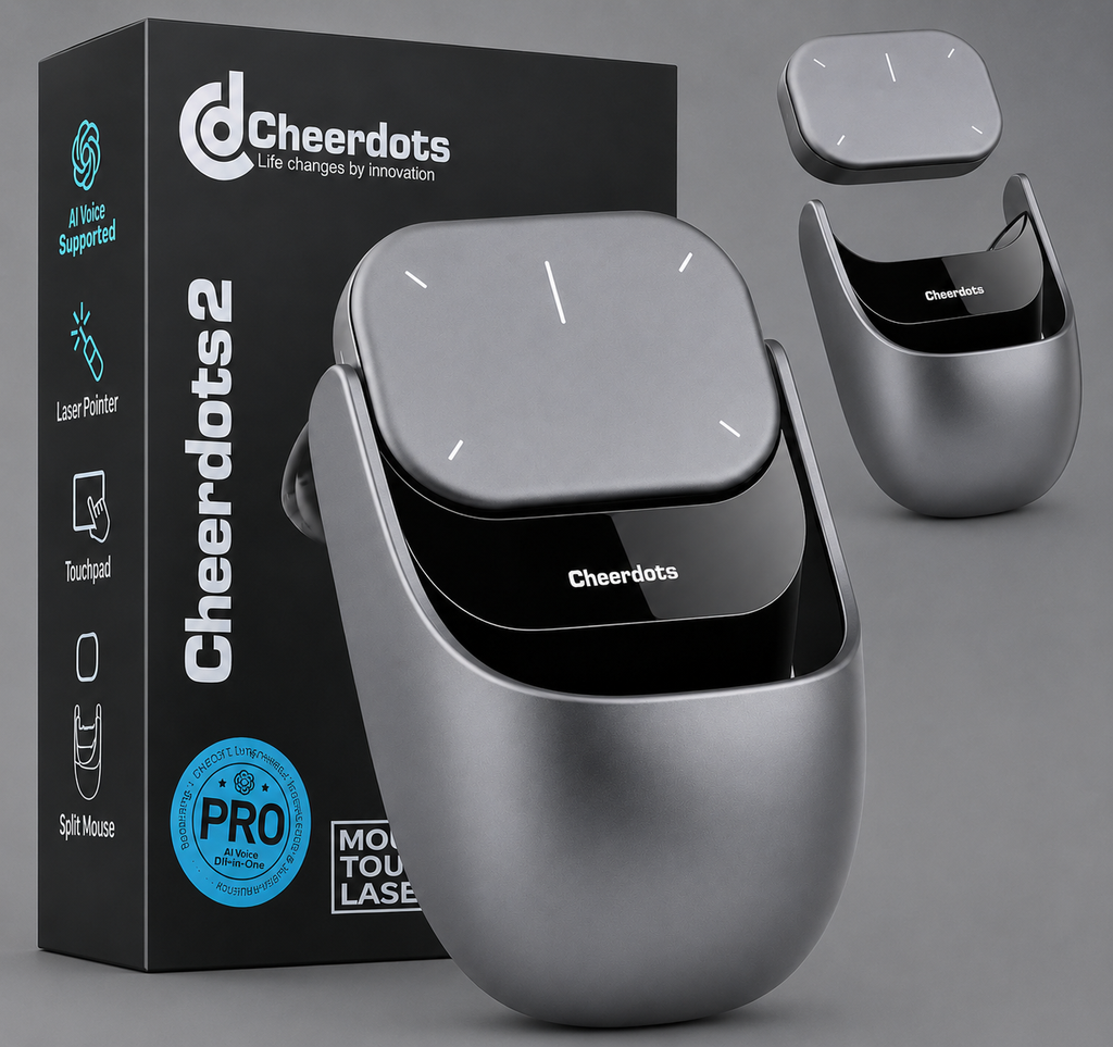 CheerDots 2 AI Smart Mouse with Charging Dock