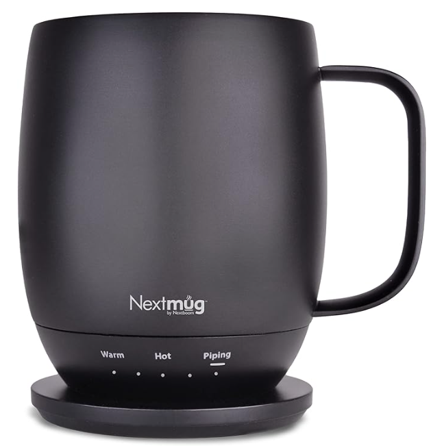 Nextmug - Temperature-Controlled, Self-Heating Coffee Mug (Violet - 14 oz.)