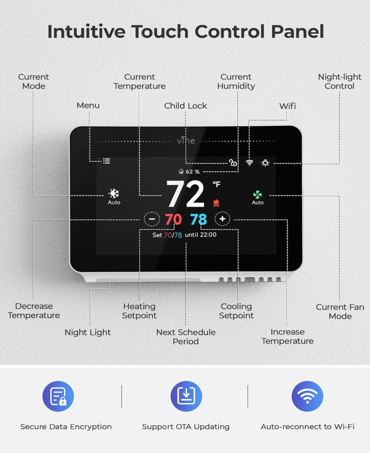 Vine Smart Thermostat